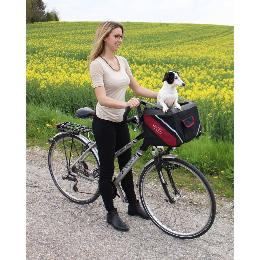 Kerbl Taška na psa na bicykel Vacation 38x25x25 cm čierna 80595