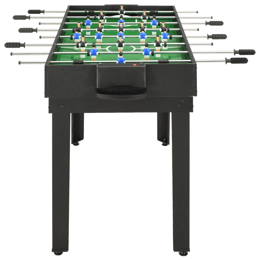 vidaXL 15 v 1 multifunkčný herný stôl čierny 121x61x82 cm