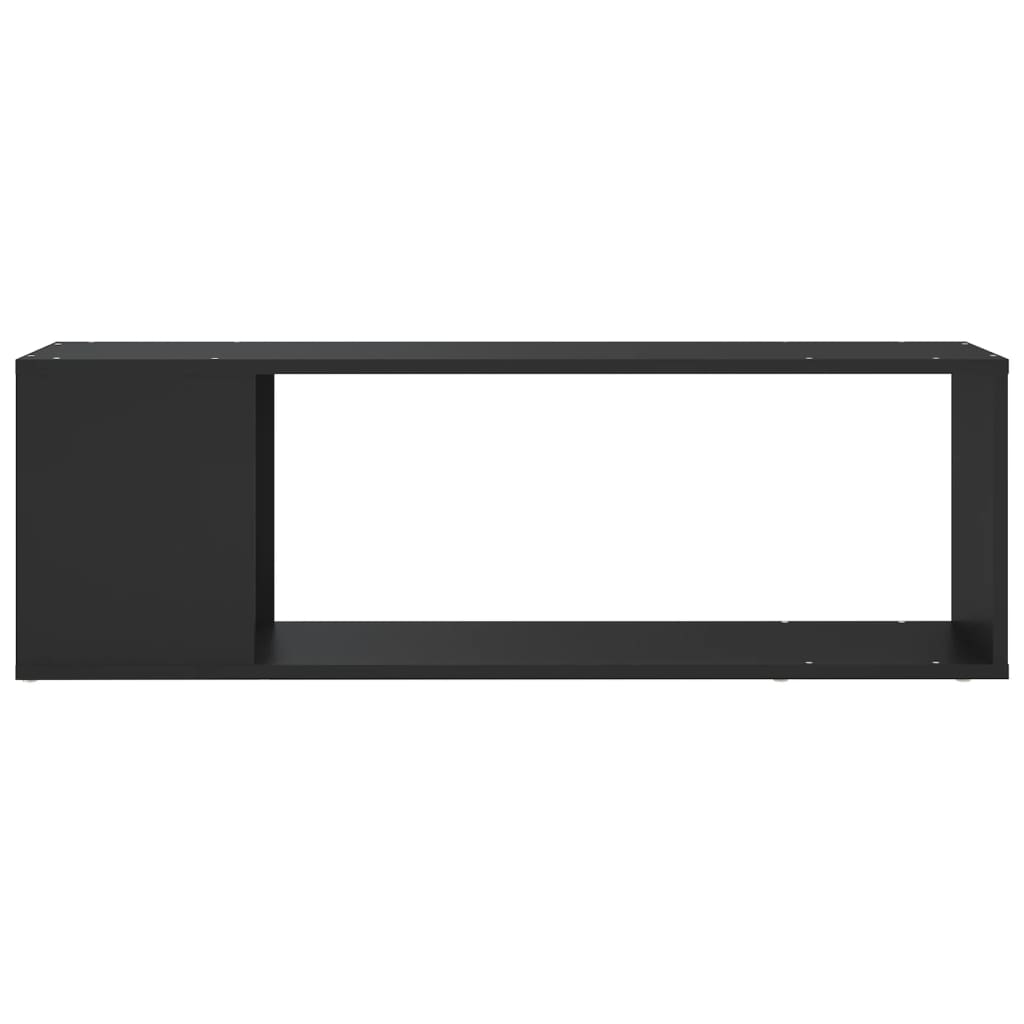 vidaXL TV skrinka čierna 100x24x32 cm drevotrieska