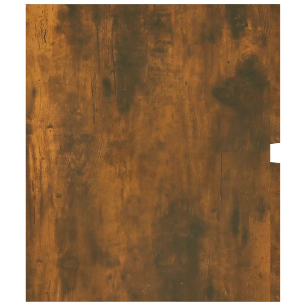 vidaXL Umývadlová skrinka tmavý dub 100x38,5x45 cm spracované drevo