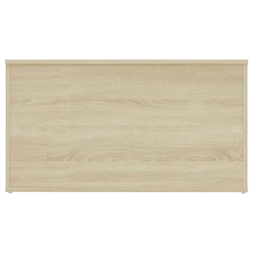 vidaXL Úložná truhlica, dub sonoma 84x42x46 cm, kompozitné drevo