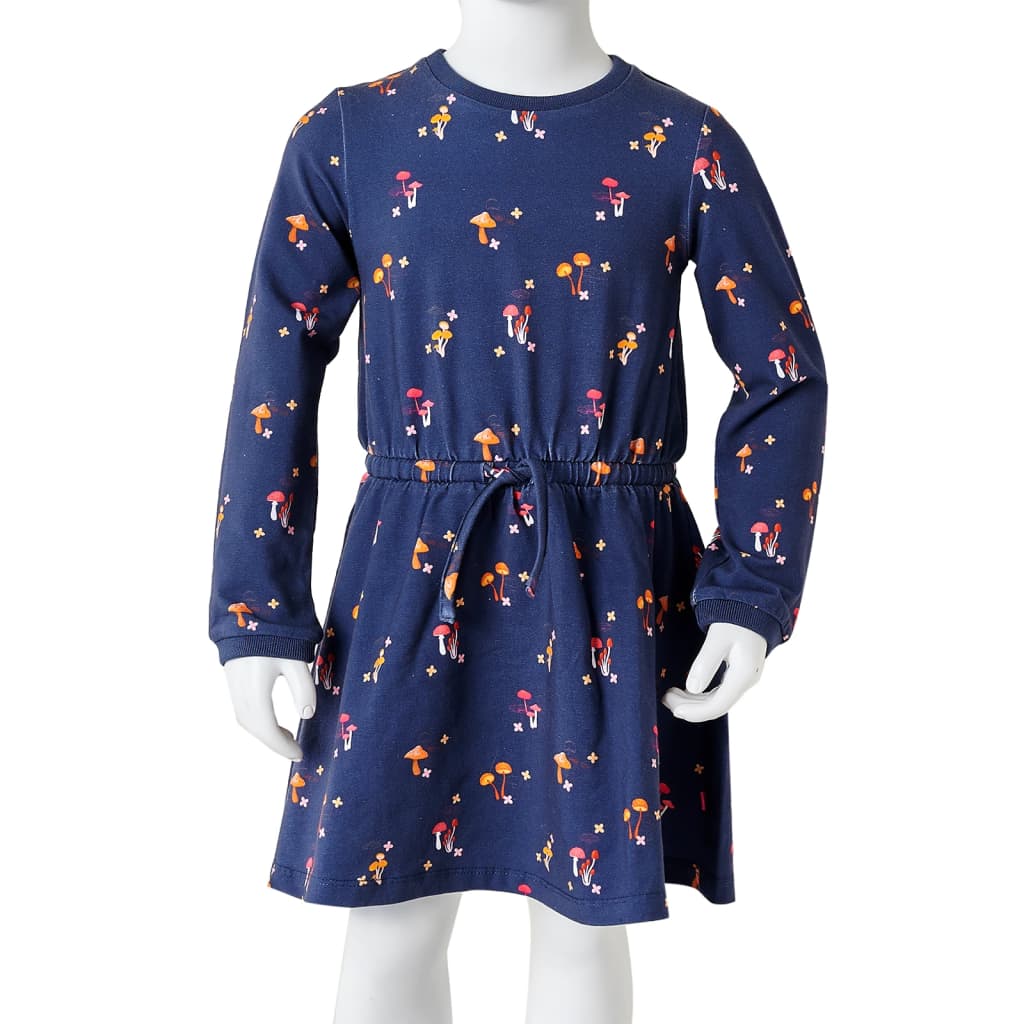 Detské šaty námornícke modré 92