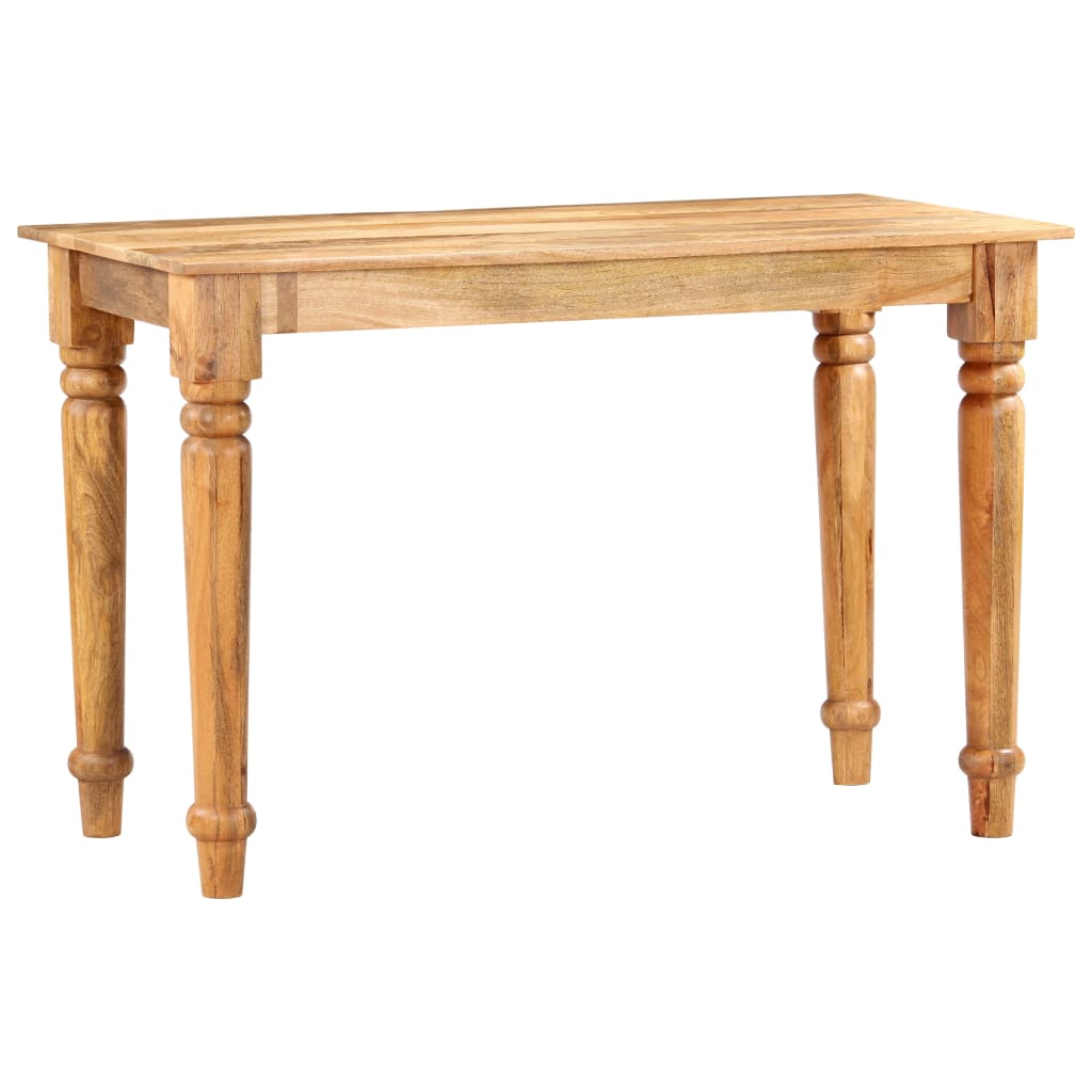 vidaXL Jedálenský stôl 118x60x77 cm masívne mangovníkové drevo