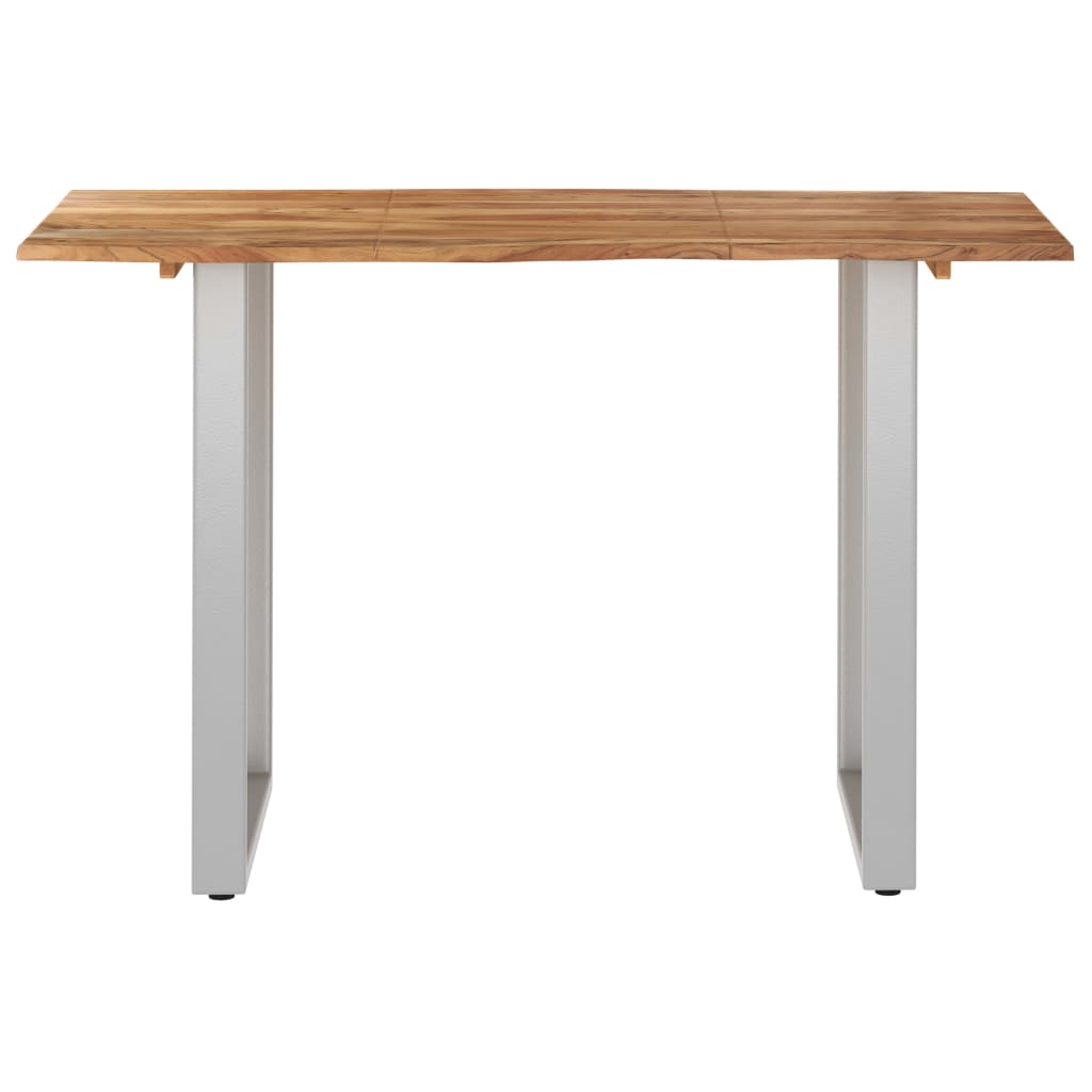 vidaXL Jedálenský stôl 118x58x76 cm masívne akáciové drevo