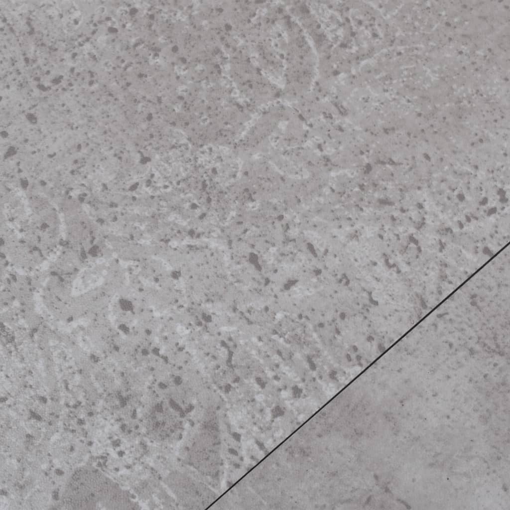 vidaXL Samolepiace podlahové dosky z PVC 5,21 m² 2 mm zemitá sivá