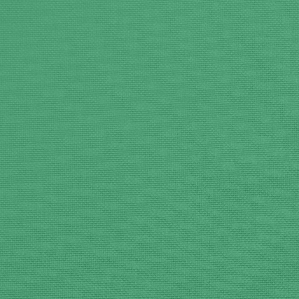 vidaXL Podložky na paletový nábytok 2 ks, zelené, oxfordská látka