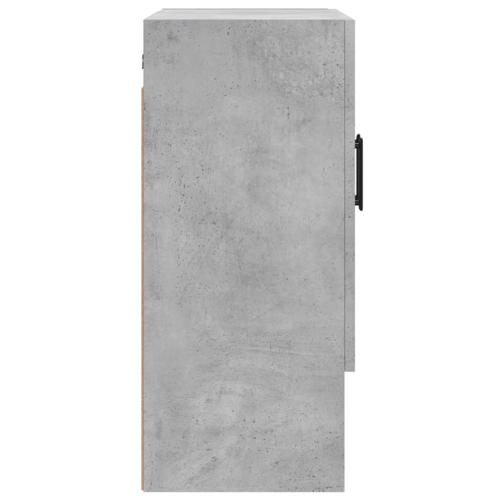 vidaXL Nástenná skrinka betónovo sivá 60x31x70 cm kompozitné drevo