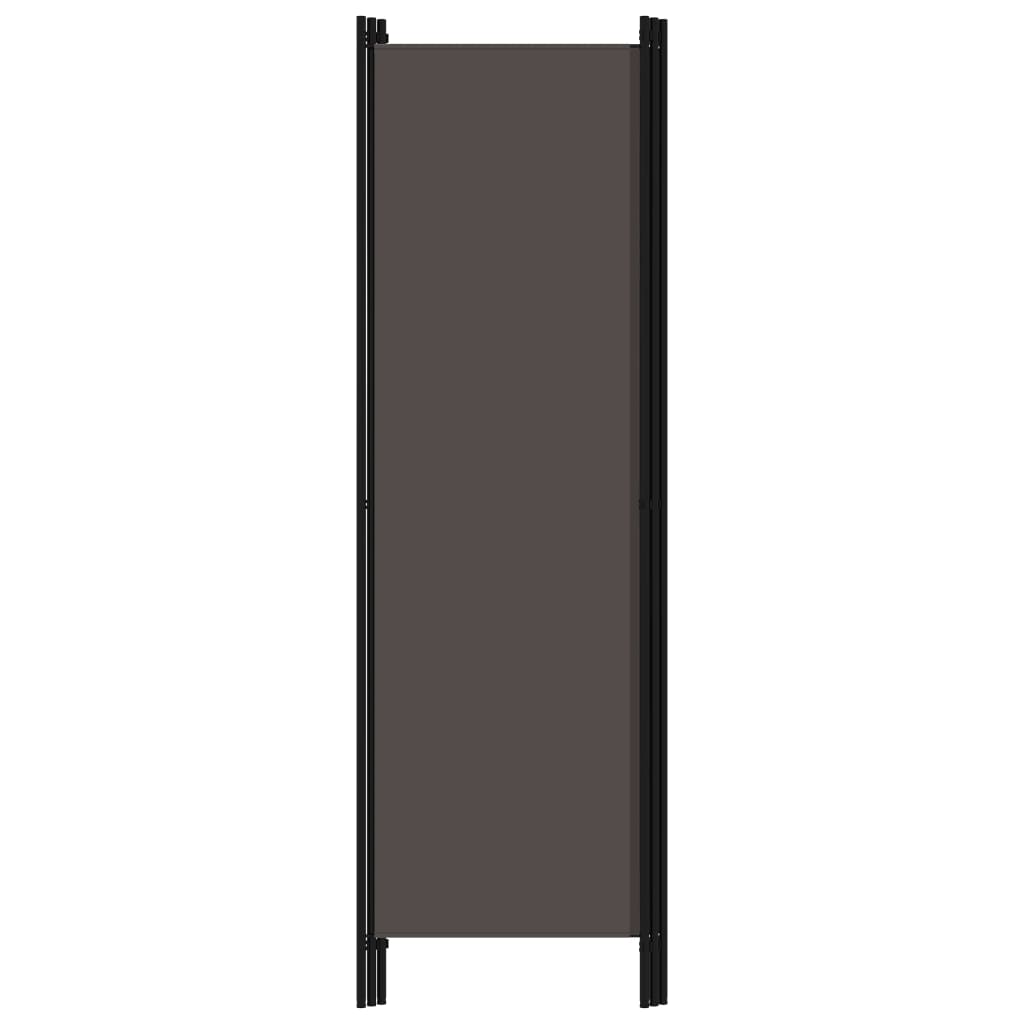 vidaXL 3-panelový paraván antracitový 150x180 cm