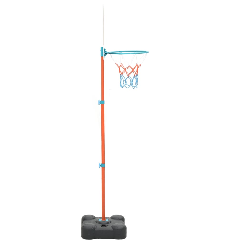 vidaXL Prenosná basketbalová hracia sada, nastaviteľná 109-141 cm