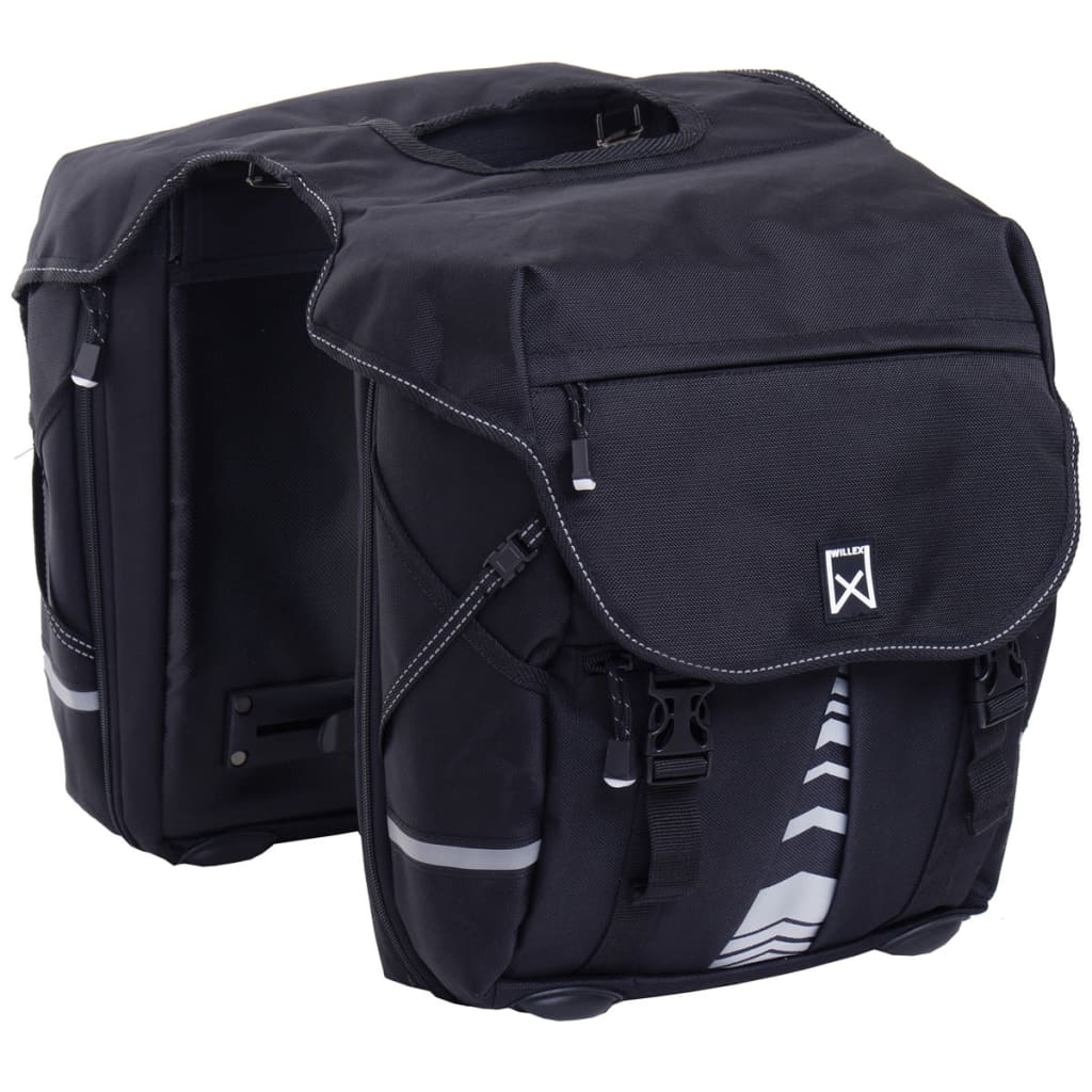 Willex Bicyklové tašky XL 1200 čierne 50 l 13611