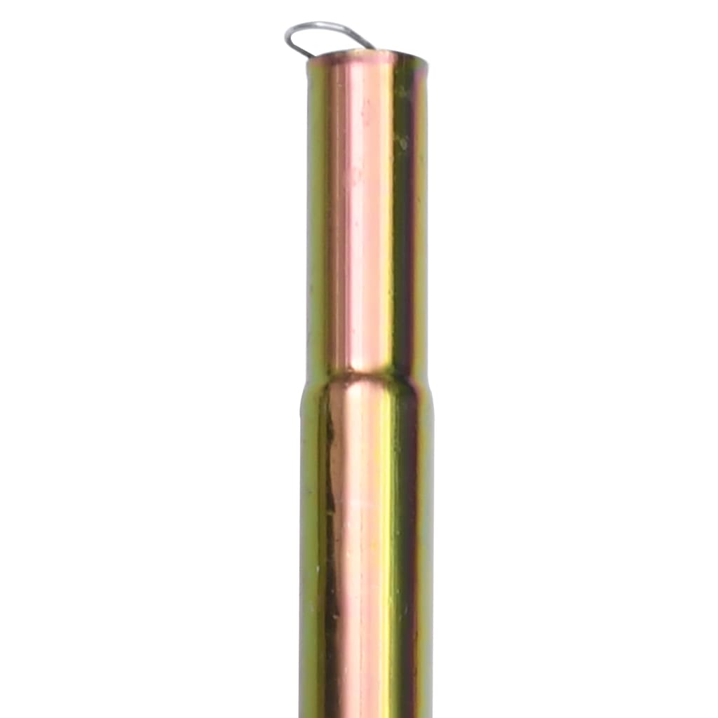 vidaXL Teleskopické stanové tyče s dĺžkou 170-255 cm 2 ks pozinkovaná oceľ