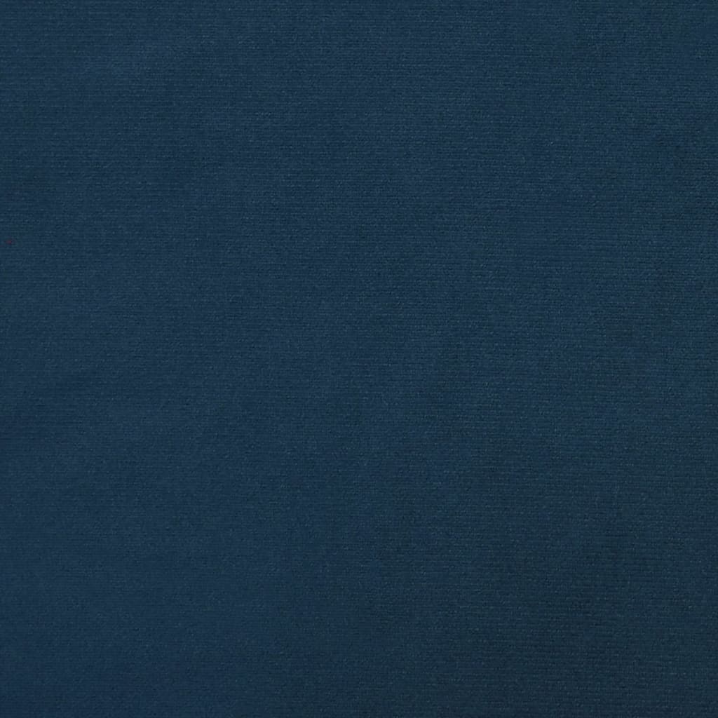 vidaXL Dekoratívne vankúše 2 ks modré 40x40 cm zamat