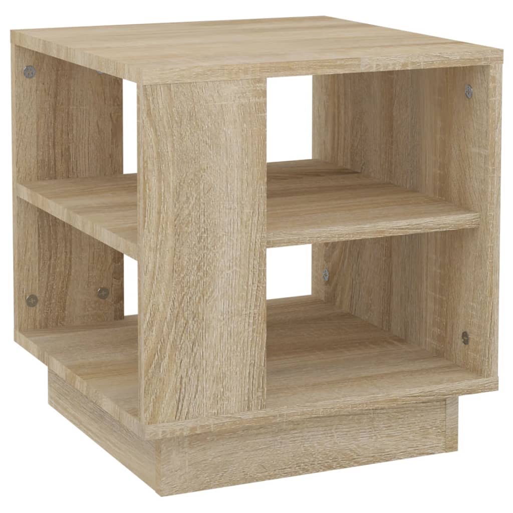 vidaXL Konferenčný stolík dub sonoma 40x40x43 cm spracované drevo