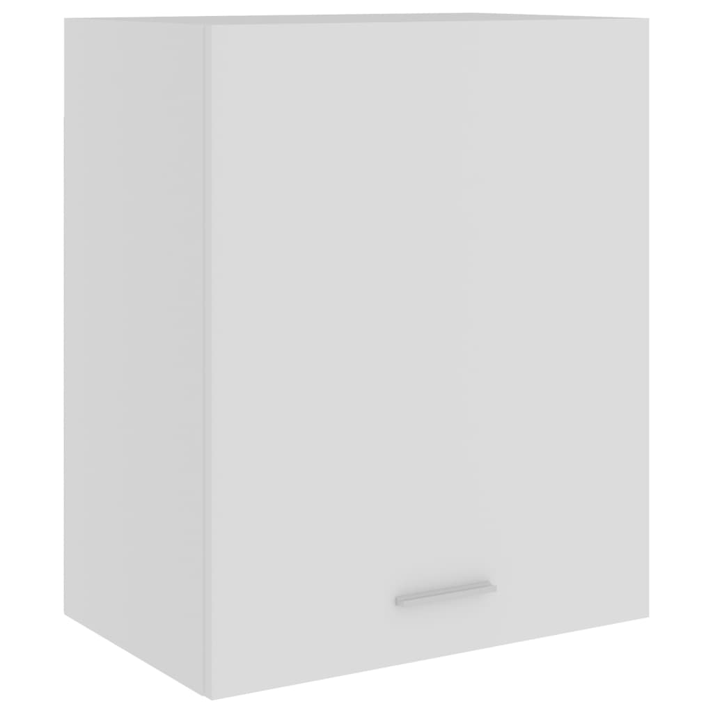 vidaXL Závesná skrinka, biela 50x31x60 cm, kompozitné drevo