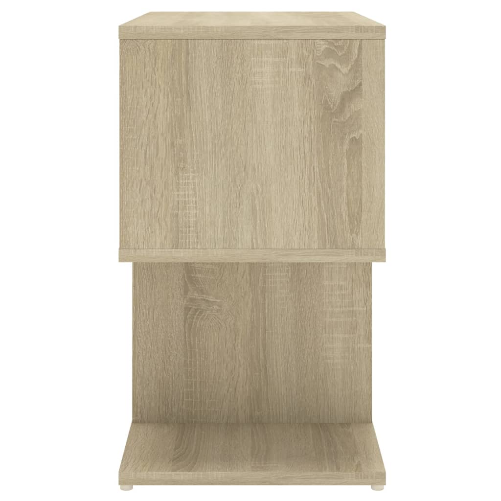 vidaXL Nočné stolíky 2 ks, dub sonoma 50x30x51,5 cm, kompozitné drevo