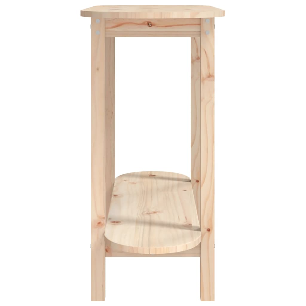 vidaXL Konzolový stolík 110x40x80 cm masívne borovicové drevo