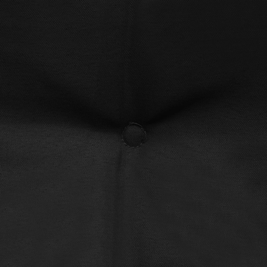 vidaXL Podložka na hojdacie kreslo, čierno sivá 150 cm, látka