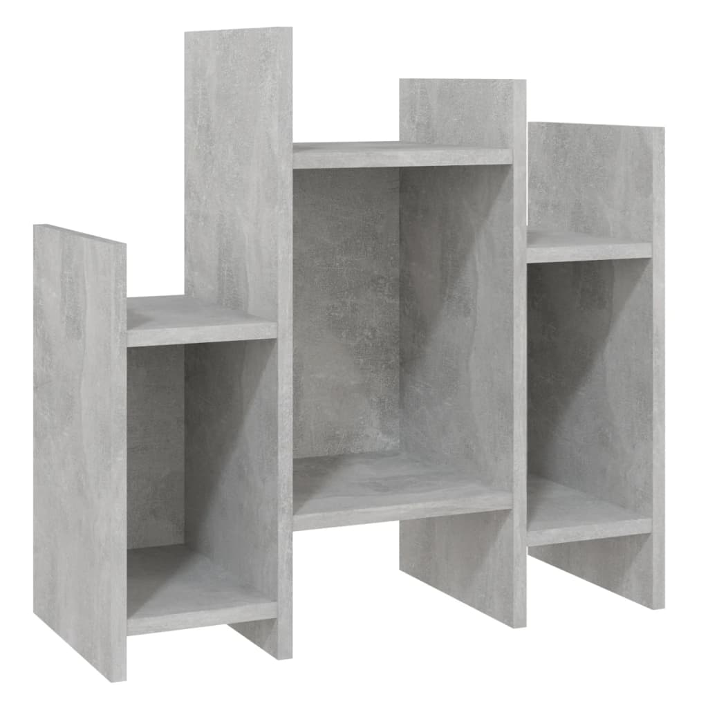 vidaXL Príručná skrinka, betónovo sivá 60x26x60 cm, kompozitné drevo