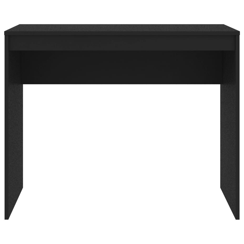 vidaXL Písací stôl, čierny 90x40x72 cm, kompozitné drevo