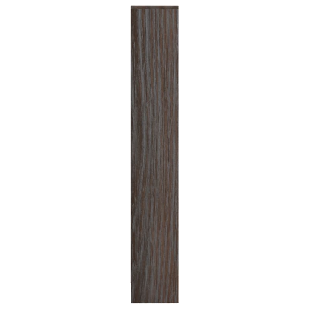 vidaXL Botník so 4 dvierkami sivý dub sonoma 59x24x136 cm drevotrieska