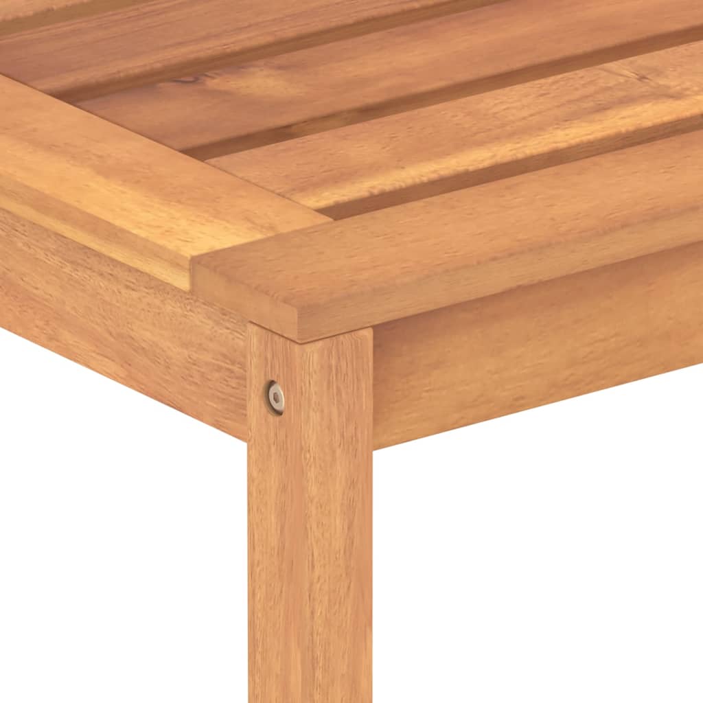 vidaXL Záhradná lavička 114 cm masívne tíkové drevo