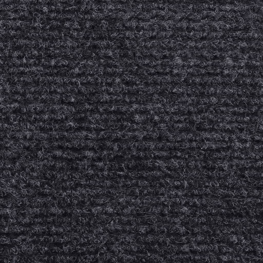 vidaXL Záťažový koberec, vrúbkovaný 1,2x20 m, antracitový
