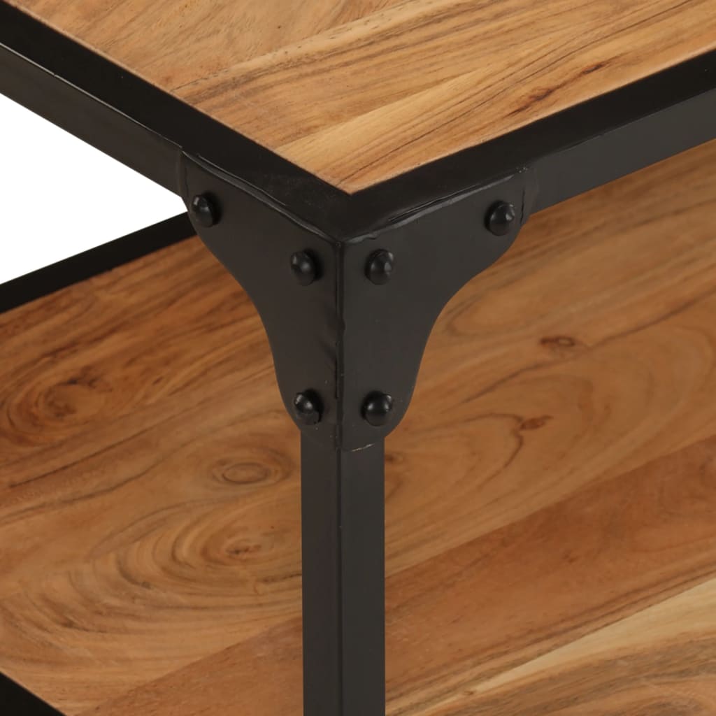 vidaXL Konferenčný stolík 90x45x35 cm masívne akáciové drevo