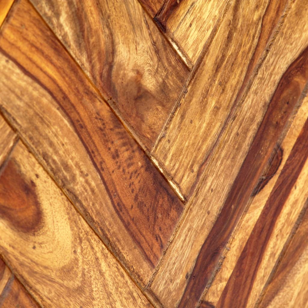 vidaXL Komoda 118x30x60 cm masívne sheesamové drevo