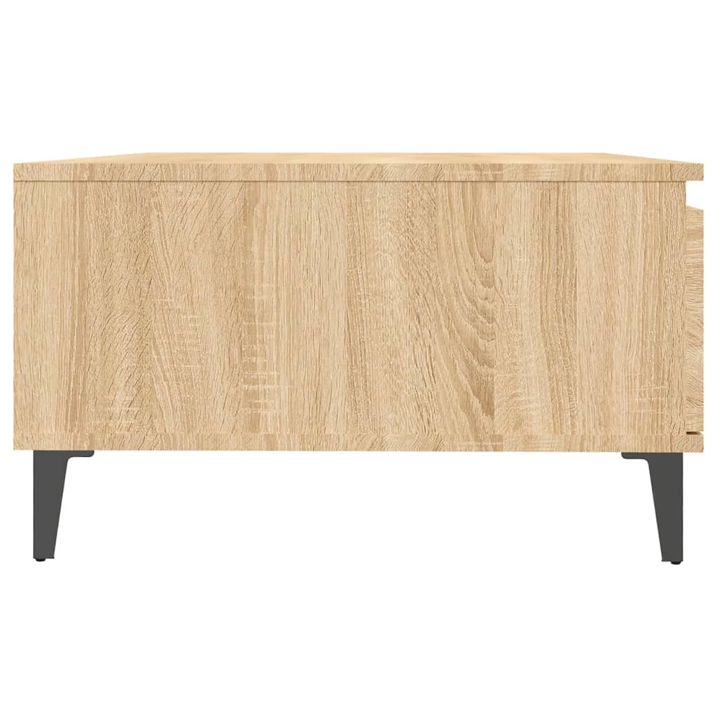 vidaXL Konferenčný stolík dub sonoma 90x60x35 cm drevotrieska