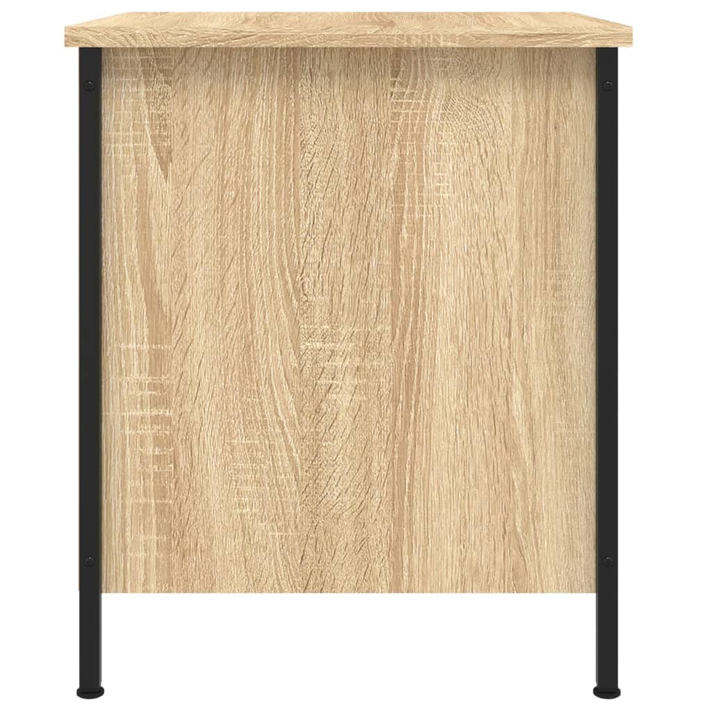 vidaXL Nočný stolík dub sonoma 40x42x50 cm kompozitné drevo