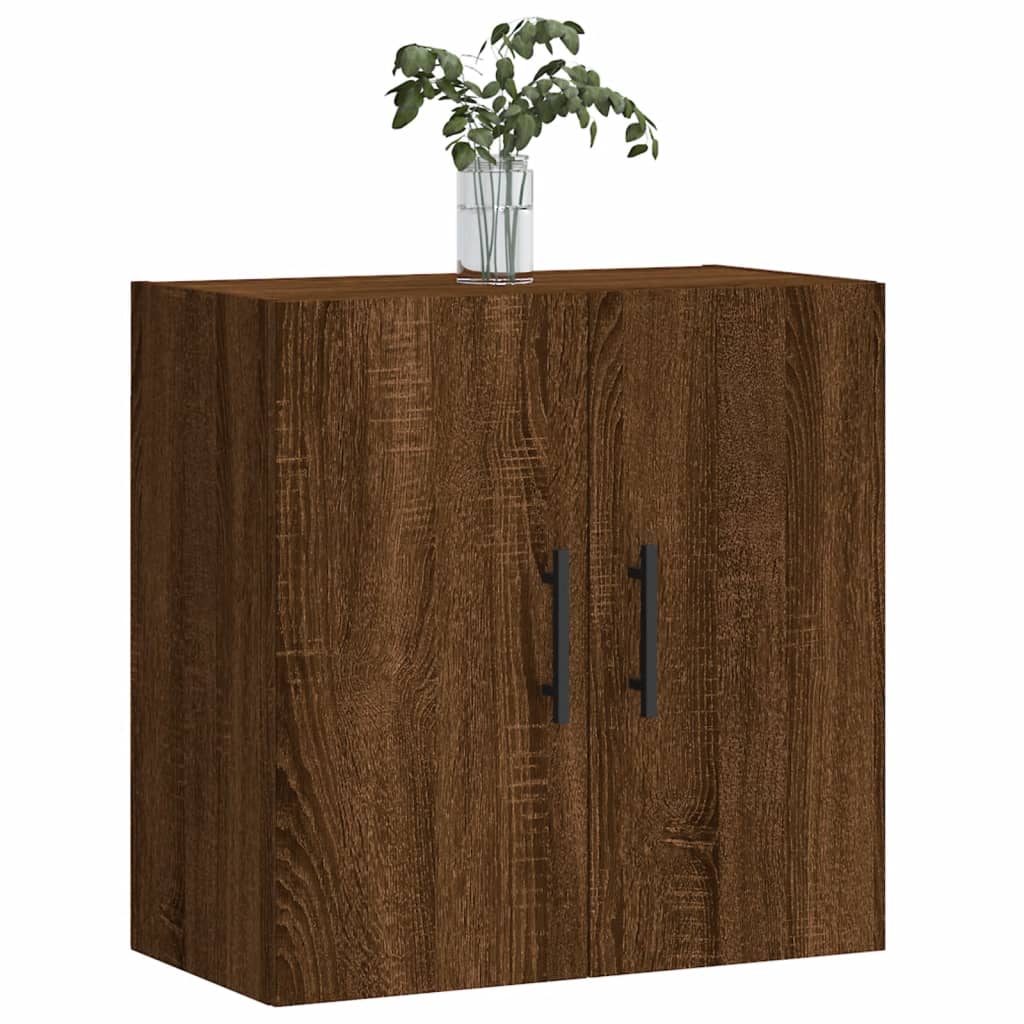 vidaXL Nástenná skrinka hnedý dub 60x31x60 cm kompozitné drevo