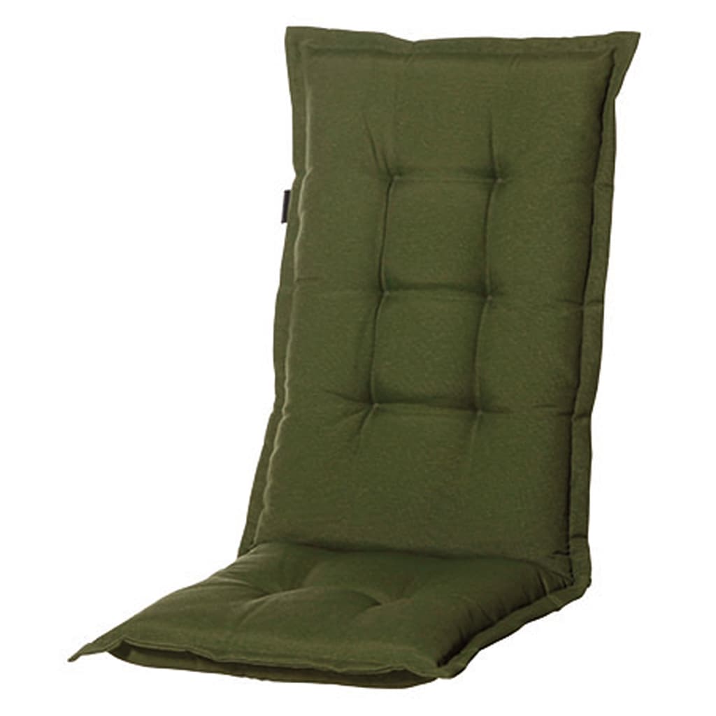 Madison Podložka na stoličku s nízkym operadlom Panama 105x50cm zelená