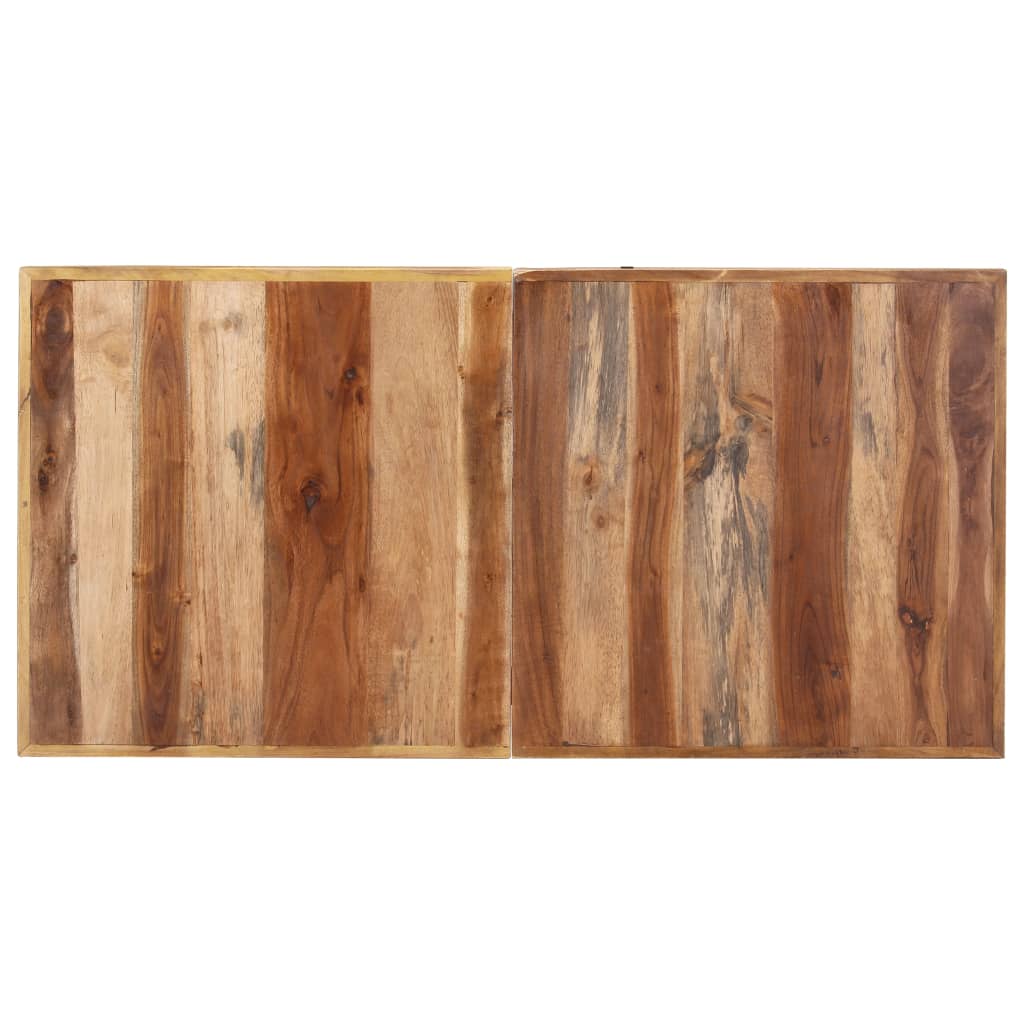 vidaXL Jedálenský stôl 140x70x75 cm, drevený masív s medovým náterom