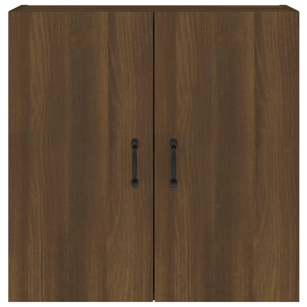 vidaXL Nástenná skrinka, hnedý dub 60x31x60 cm, kompozitné drevo