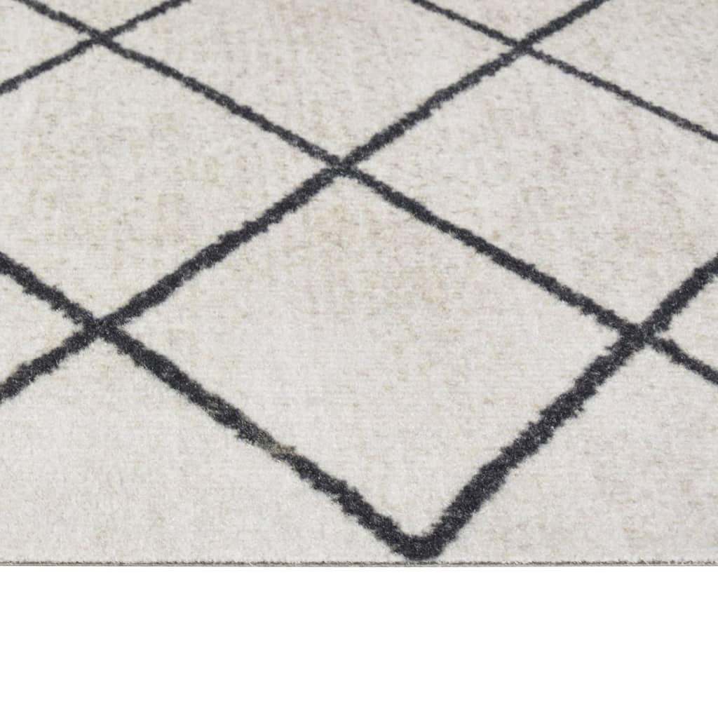 vidaXL Kuchynský koberec umývateľný štvorec 45x150 cm zamat