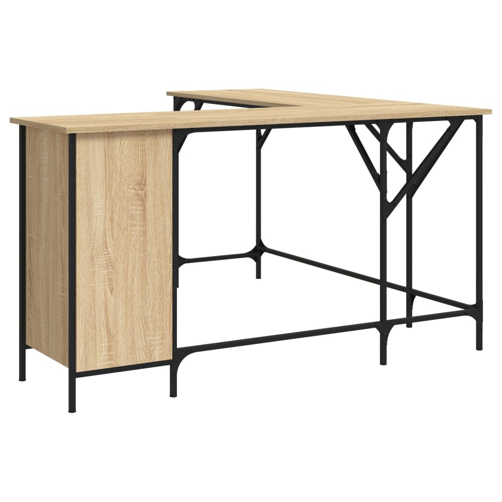 vidaXL Stôl dub sonoma 141x141x75 cm kompozitné drevo