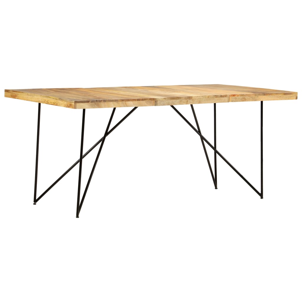 vidaXL Jedálenský stôl 180x90x76 cm mangový masív