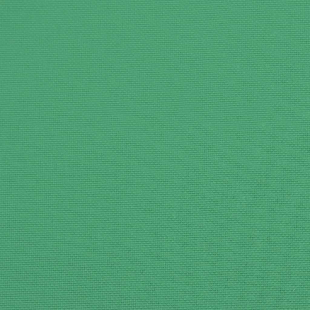 vidaXL Podložky na paletový nábytok 2 ks, zelené, látka