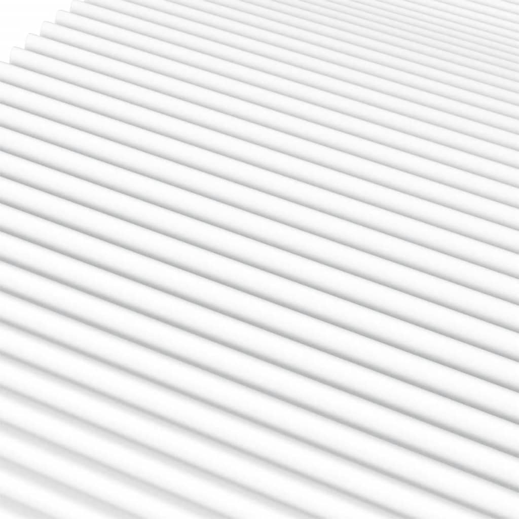 vidaXL Penový matrac biely 80x200 cm tvrdosť H2 H3