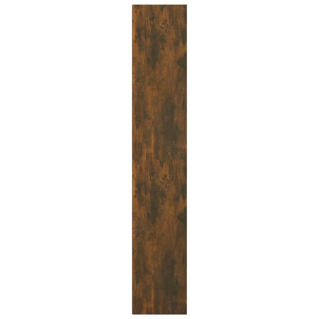 vidaXL Knižnica dymový dub 36x30x171 cm spracované drevo