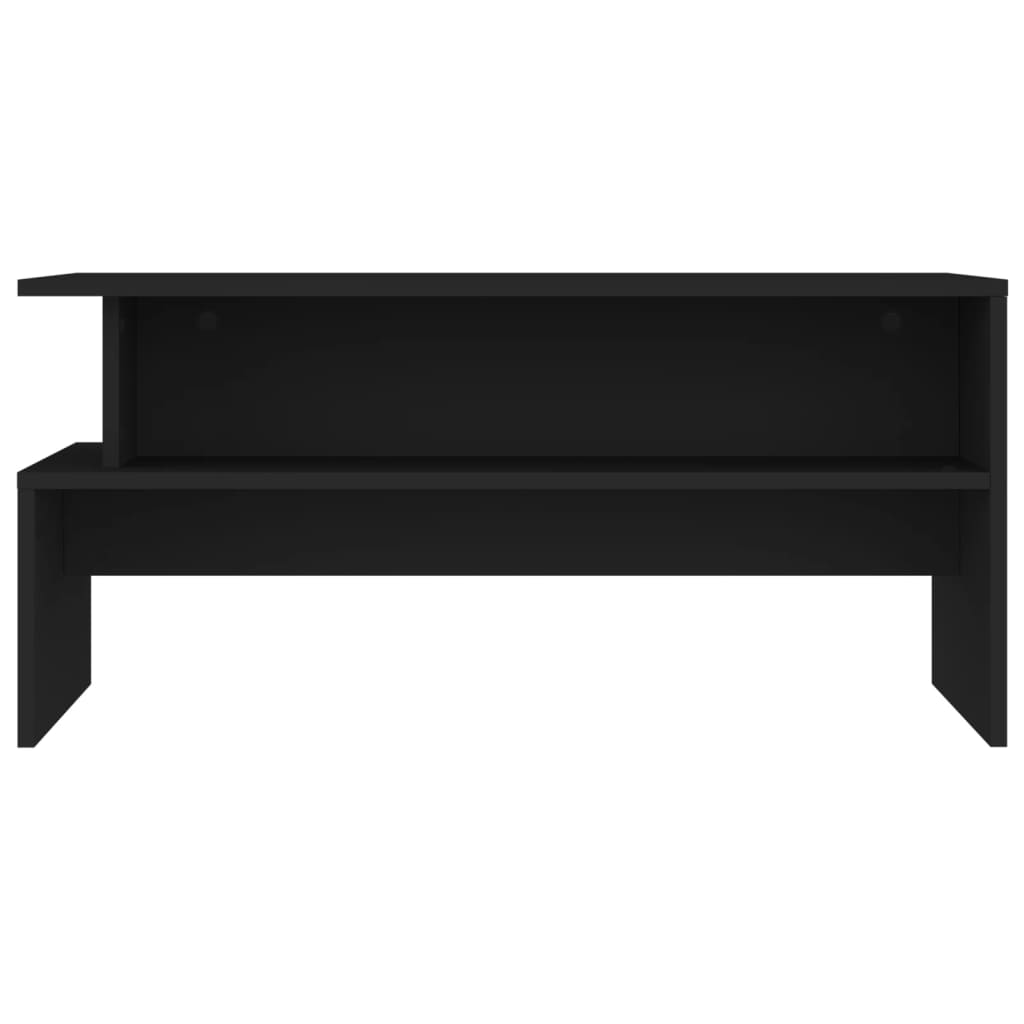 vidaXL Konferenčný stolík čierny 90x55x42,5 cm kompozitné drevo