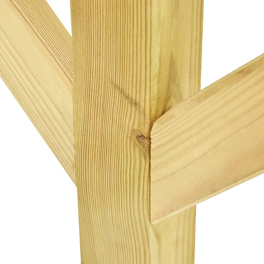 vidaXL Stojany na prádlo 2 ks 120x170 cm impregnované borovicové drevo