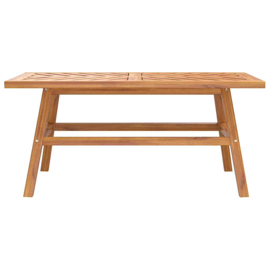 vidaXL Konferenčný stolík 100x50x45 cm masívne akáciové drevo