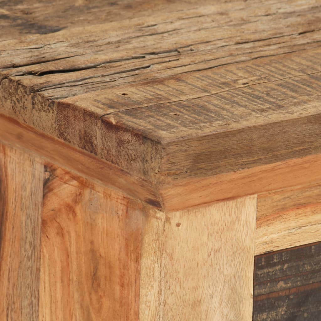 vidaXL Komoda 60x33x75 cm masívne akáciové drevo a recyklované drevo