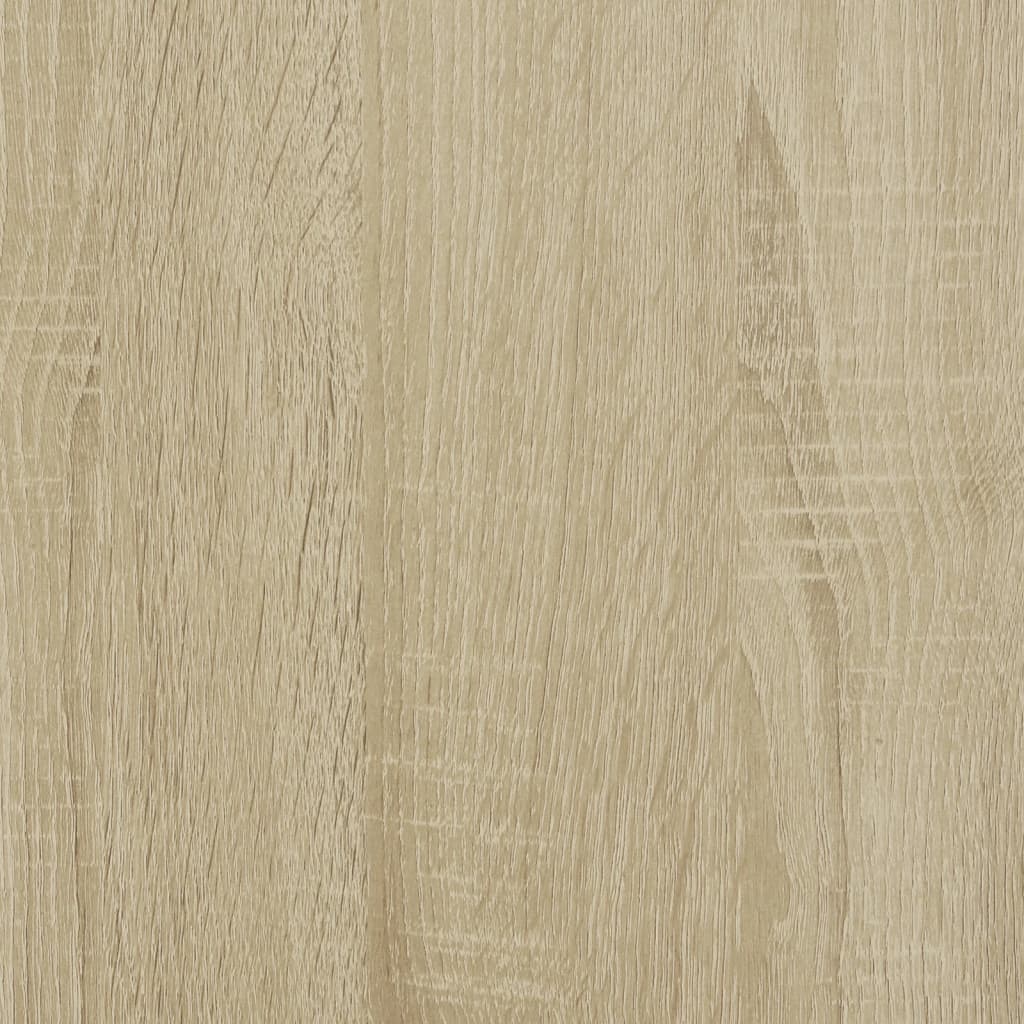vidaXL Posteľný rám dub sonoma 90x190 cm kompozitné drevo