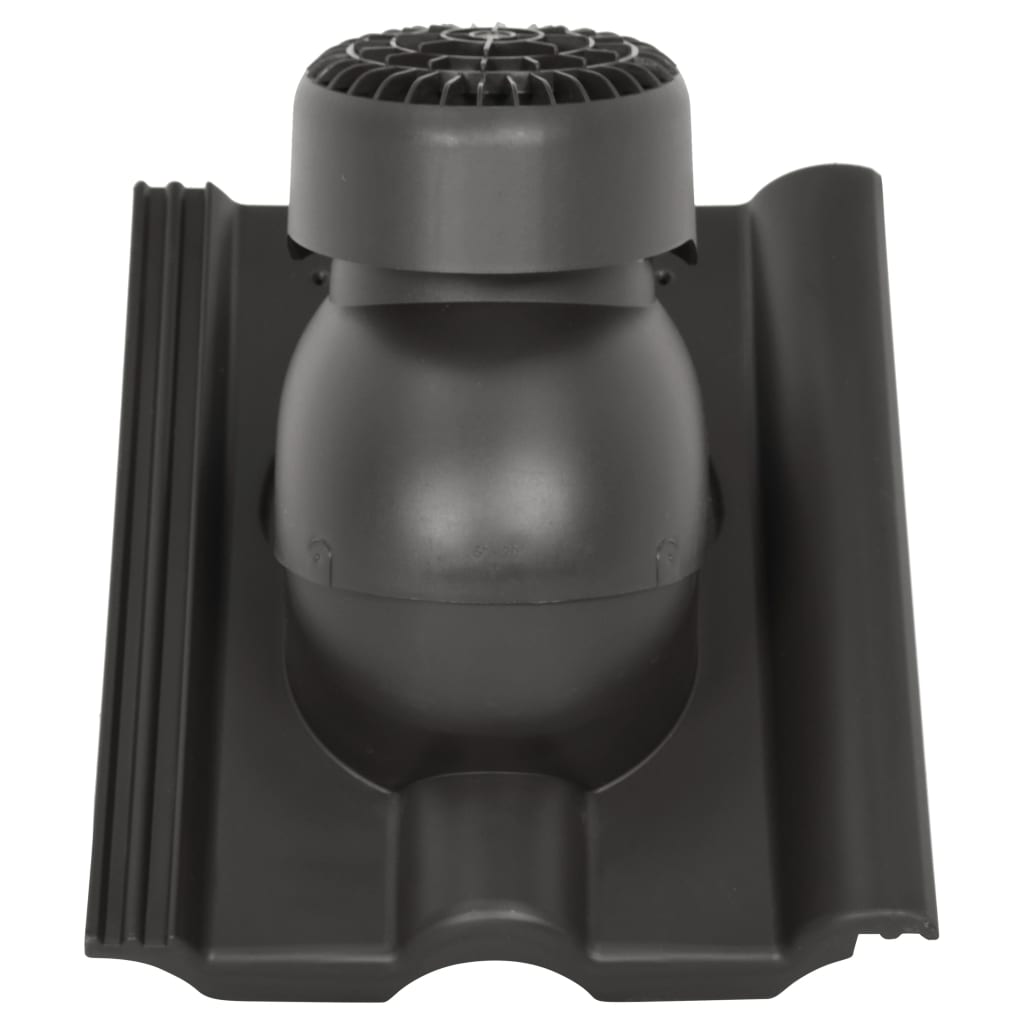 vidaXL Strešný ventilátor čierny