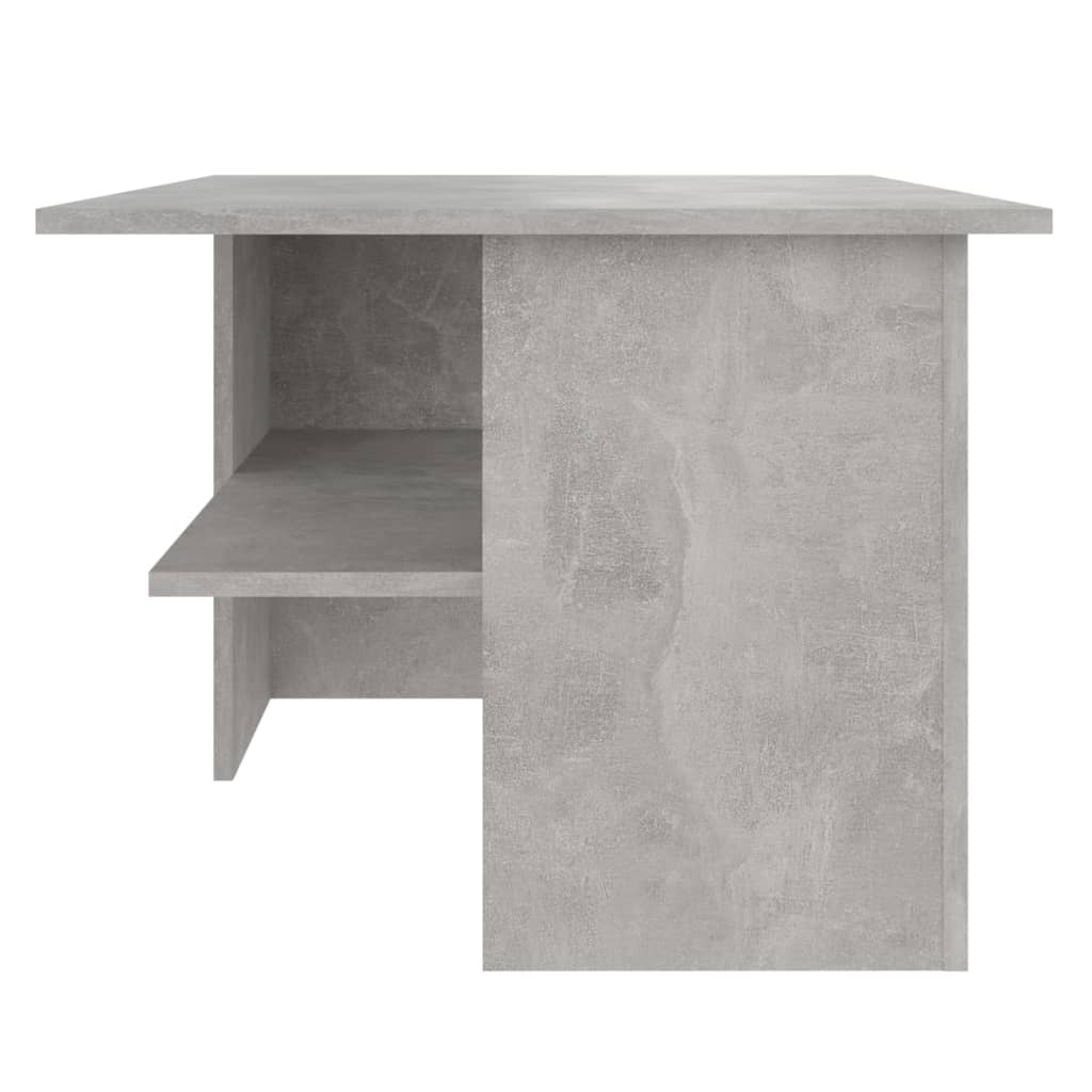 vidaXL Konferenčný stolík betónový sivý 90x60x46,5 cm drevotrieska