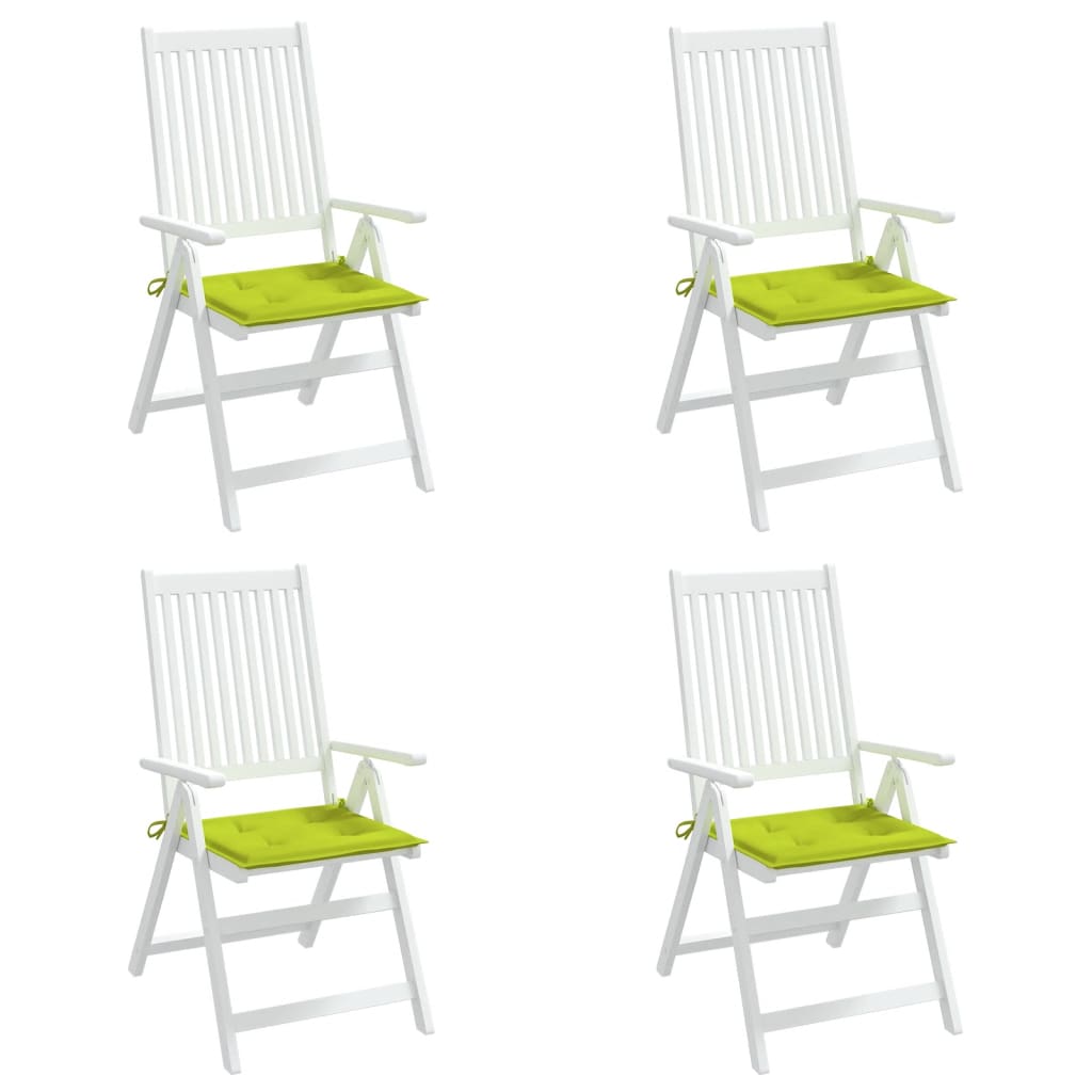 vidaXL Podložky na záhradné stoličky 4 ks 50x50x3 cm, oxfordská látka