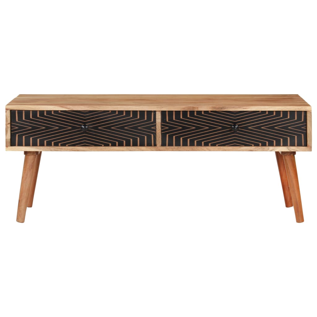 vidaXL Konferenčný stolík 100x50x39 cm masívne akáciové drevo