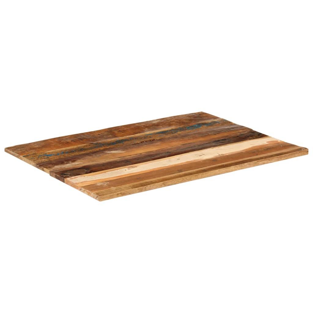 vidaXL Stolová doska 80x60x(1,5-1,6) cm recyklované masívne drevo